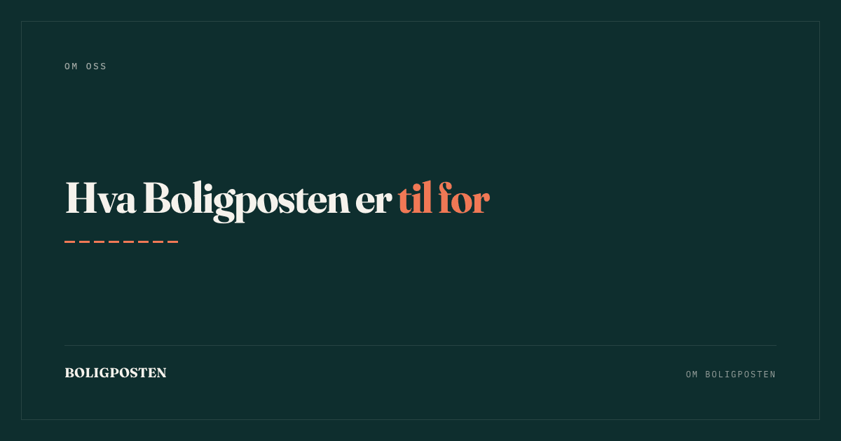 Cover Image for Fra idé til 5 AI-verktøy: Historien om Boligposten